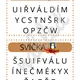 PODZIM - hledání písmenek 3