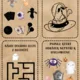 Halloweenské kartičky s úkoly 2