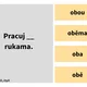 ČÍSLOVKY DVA, OBA, TŘI, ČTYŘI - KOLÍČKOVÁNÍ 3