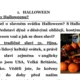 Halloween, Dušičky a Den mrtvých - jazykové pracovní listy  3