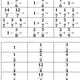 Bingo - zlomky - sčítání a odčítání zlomků se stejným jmenovatelem 3
