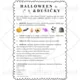 HALLOWEEN a DUŠIČKY - čtení 2