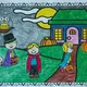 Halloweenské omalovánkové běhací čtení 4