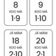 Malá násobilka JÁ MÁM - KDO MÁ 4