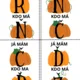 Halloween JÁ MÁM, KDO MÁ - ABECEDA 3