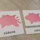 Třísložkové karty/Pexeso - Barvy 3