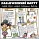Halloweenský set - karty + kvíz 2