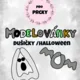Modelovánky - Dušičky / halloween (modelovací podložky) 2
