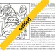 VÁNOCE - ČTENÍ S POROZUMĚNÍM S OMALOVÁNKY - Přečti si pozorně a vybarvuj! 2