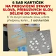 Stavba slov + dělení žáků do skupin - kartičky 2