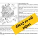 VÁNOCE - ČTENÍ S POROZUMĚNÍM S OMALOVÁNKY - Přečti si pozorně a vybarvuj! 4