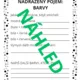 Luštění s abecedou (nadřazené a podřazené pojmy) 9