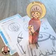 SV. MARTIN - Legenda a vystřihovánka 2