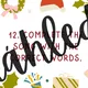 12 Tasks of Christmas - hravé úkoly do angličtiny 5