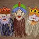TŘI KRÁLOVÉ - navlékačky🧶 3