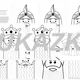 TŘI KRÁLOVÉ - vystřihovánky ✂️ 2