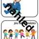 Kartičky - Režim dne v MŠ 3