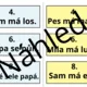 Běhací čtení - věty s písmeny M, L, S, P 5