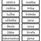 Vzory podstatných jmen 5