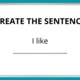 PRESENT SIMPLE Create the sentence SET 1 4