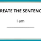 PRESENT SIMPLE Create the sentence SET 1 2