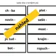 Procvičování psaní i/y po měkkých a tvrdých souhláskách - NAKRMTE OBRY 10