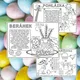 V░E░L░I░K░O░N░O░C░E - OMALOVÁNKY S TEXTEM, VELIKONOČNÍ A KŘESŤANSKÉ SYMBOLY, VELIKONOCE3 3
