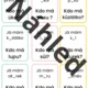 Já mám, kdo má - u/ú/ů 2