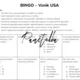 Vznik USA - Pracovní list + bingo 3