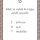 Podnebné pásy pracovní list + běhací stezka s tajenkou 4