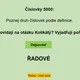 RISKUJ! Ohebné slovní druhy 4