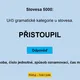 RISKUJ! Ohebné slovní druhy 2