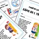 ZÁPIS DO 1. TŘÍDY - DÁREČKY, PAMĚTNÍ LISTY, MEDAILE, OMALOVÁNKY 2