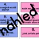 Běhací čtení 1. třída - 2. pololetí (Otázky, délky slabik, řazení slov) 3