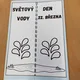 Světový den vody lapbook 3