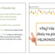VELIKONOCE (úkoly na plot) 2