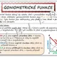 Goniometrické funkce - obrázkové příklady II 5