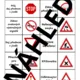 DOPRAVNÍ ZNAČKY - SADA AKTIVITY (flashcards, pexeso, já mám, kdo má?, bingo) 4