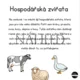 Hospodářská zvířata pro 2. a 3. třídu 5