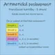 Aritmetická posloupnost - práce se vzorci (5 úrovní, procvičovací kartičky) 2