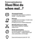 Konversationskarten: Hast/Bist du schon mal...? 2