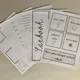 Lapbook - roční období, měsíce, dny v týdnu 4
