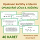 Opakovací kartičky z matematiky - zvýhodněná sada 4