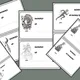 ŠKOLA V PŘÍRODĚ - DIPLOMY, POCHVALY, KARTY NA DVEŘE - TÉMA INDIÁNI 3