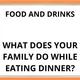 FOOD AND DRINKS CONVERSATION CARDS 2