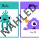 Počítání s příšerkami do 20 bez přechodu 2