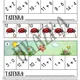 Jarní matematická nalepovačka - V trávě 2