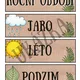 Safari - roční období, měsíce, dny v týdnu 4