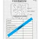 VYSVĚDČENÍ PRO RODIČE - 2. varianta na přání 4