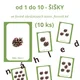 POČÍTÁNÍ od 1 do 10 - šišky (10 ks, A4) 4